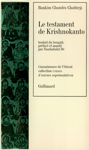 LE TESTAMENT DE KRISHNOKANTO