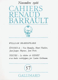 Cahiers Renaud Barrault