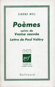 Poèmes / Venise sauvée