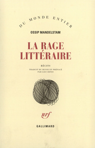LA RAGE LITTERAIRE