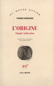 L'ORIGINE - SIMPLE INDICATION