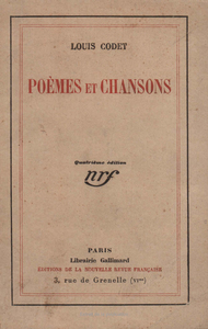POEMES ET CHANSONS