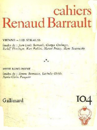 Cahiers Renaud Barrault