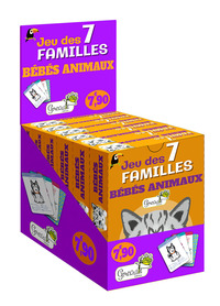 BOITE 6 JEUX 7 FAMILLES BEBES ANIMAUX