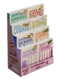 Boite 40 ex les indispensables cuisine