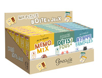 Display de 18 jeux de cartes - 07/2026