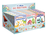 Display de 18 jeux de mistigri assortis