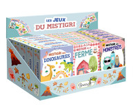 Display de 18 jeux de mistigri assortis