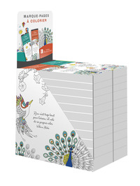 Boîte Marque-pages à colorier 24ex. 2026