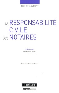 la responsabilité civile des notaires - 5ème édition