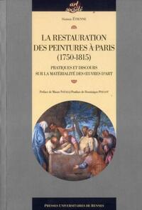 RESTAURATION DES PEINTURES A PARIS