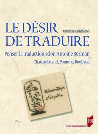 Le désir de traduire