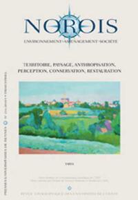 PAYSAGE ENVIRONNEMENT CONSERVATION PERCEPTION ET REPRESENTATION