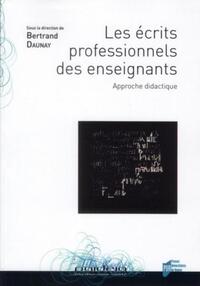 ECRITS PROFESSIONNELS DES ENSEIGNANTS