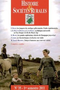 HISTOIRE & SOCIETES RURALES 35/2011-1