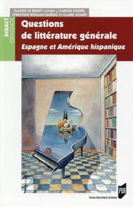 QUESTIONS DE LITTERATURE GENERALE