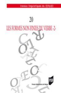 FORMES NON-FINIES DU VERBE 2