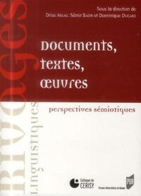DOCUMENTS TEXTES UVRES