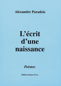 L'écrit d'une naissance