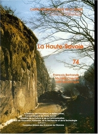 CARTE ARCHEOLOGIQUE DE LA GAULE. [NOUVELLE SERIE] - T74 - LA HAUTE-SAVOIE