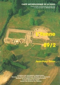 CARTE ARCHEOLOGIQUE DE LA GAULE. 89/2. YONNE