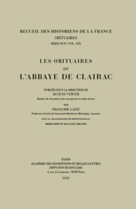 Les obituaires de l'abbaye de Clairac