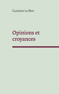 Opinions et croyances