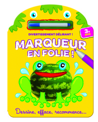 Marqueur en folie ! grenouille jaune