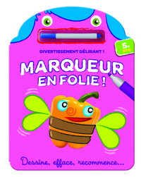 Marqueur en folie ! abeille rose