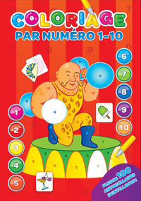 Coloriage rouge par numéro 1/10