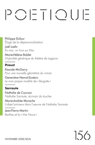 Poétique, n°156