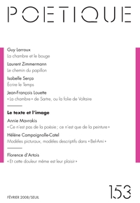 Poétique, n°153