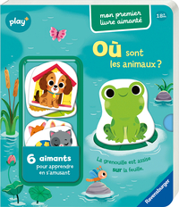 Où sont les animaux ? - Mon premier livre aimanté