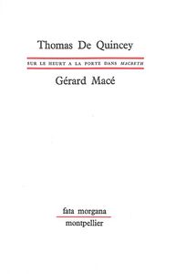 Sur le heurt à la porte dans Macbeth