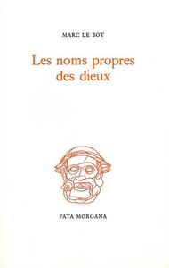les noms propres des dieux