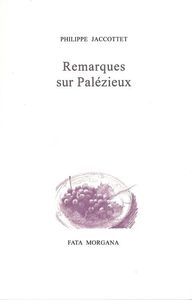 REMARQUES SUR PALEZIEUX