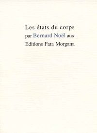 LES ETATS DU CORPS