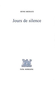 JOURS DE SILENCE