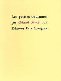 Les petites coutumes