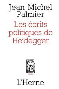 Ecrits politiques d'heidegger (Les)