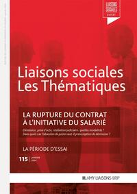 La rupture du contrat à l'initiative du salarié