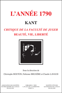 Kant, l'année 1790