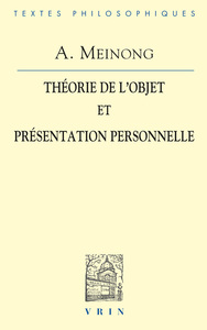 THEORIE DE L'OBJET & PRESENTATION PERSONNELLE