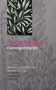 Œuvres complètes tome VIII: Correspondance