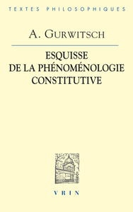 La phénoménologie constitutive