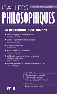 La philosophie autrichienne