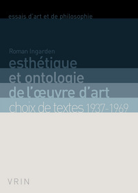 Esthétique et ontologie de l'œuvre d'art