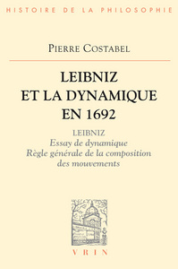 LEIBNIZ ET LA DYNAMIQUE EN 1692