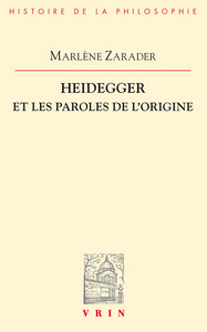 Heidegger et les paroles de l'origine