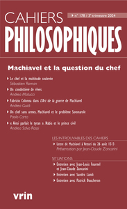 Machiavel et la question du chef